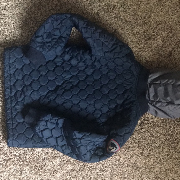 London Fog winter jacket. Normal wear. Beautiful color blue. - Picture 3 of 5